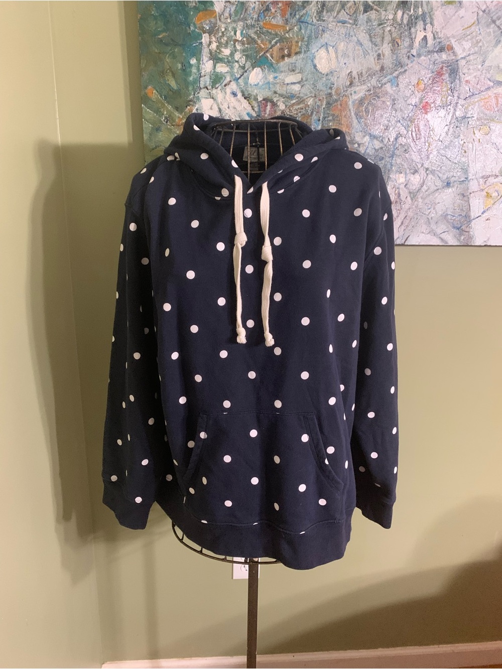 Ladies J Crew hoodie in size 2XL.